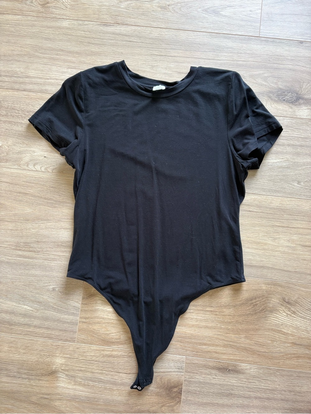 Wilfred Black Short Sleeve Bodysuit 1X